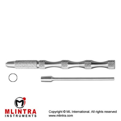 Dermal Punch Stainless Steel, 5.5 cm - 2 1/4" Diameter 4.0 mm Ø Dermal Punch Stainless Steel, 5.5 cm - 2 1/4" Diameter 4.0 mm Ø